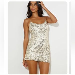 Want Me Sequin Mini Dress